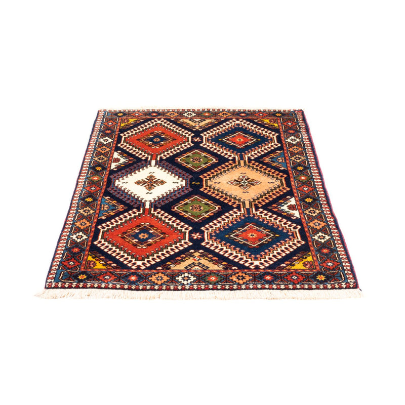 Alfombra persa - Nómada - 128 x 80 cm - multicolor