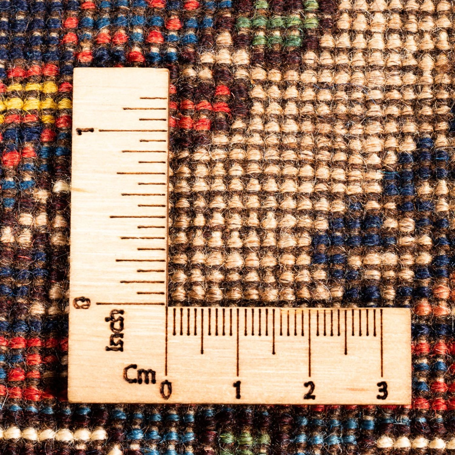 Alfombra persa - Nómada - 128 x 80 cm - multicolor