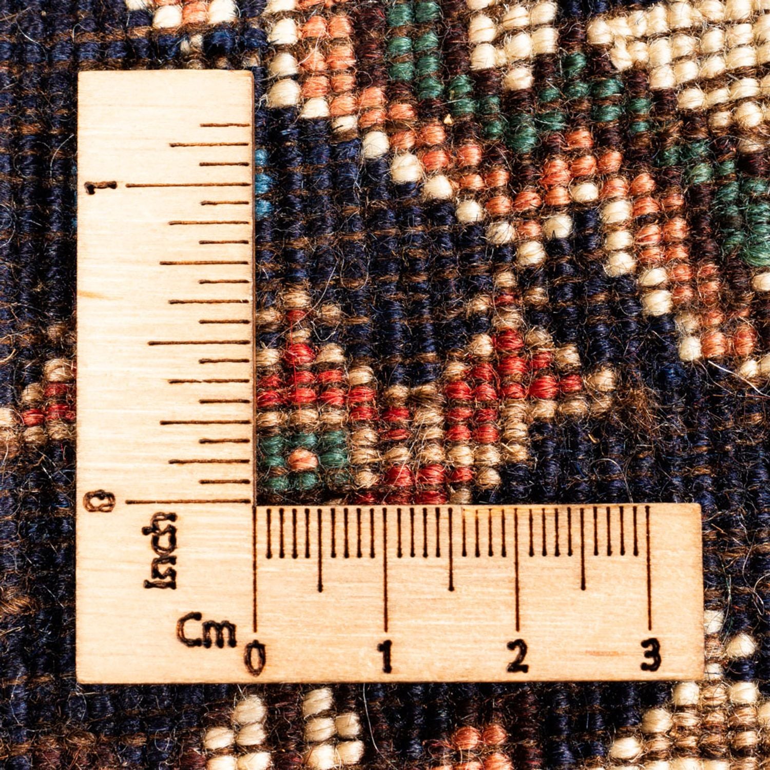 Alfombra persa - Nómada - 130 x 80 cm - crema