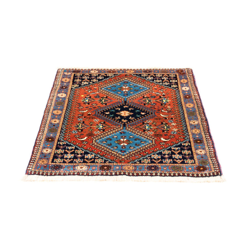 Alfombra persa - Nómada - 123 x 84 cm - rojo