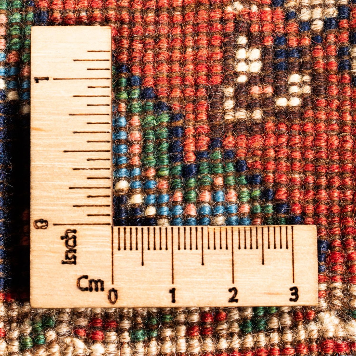 Alfombra persa - Nómada - 123 x 84 cm - rojo