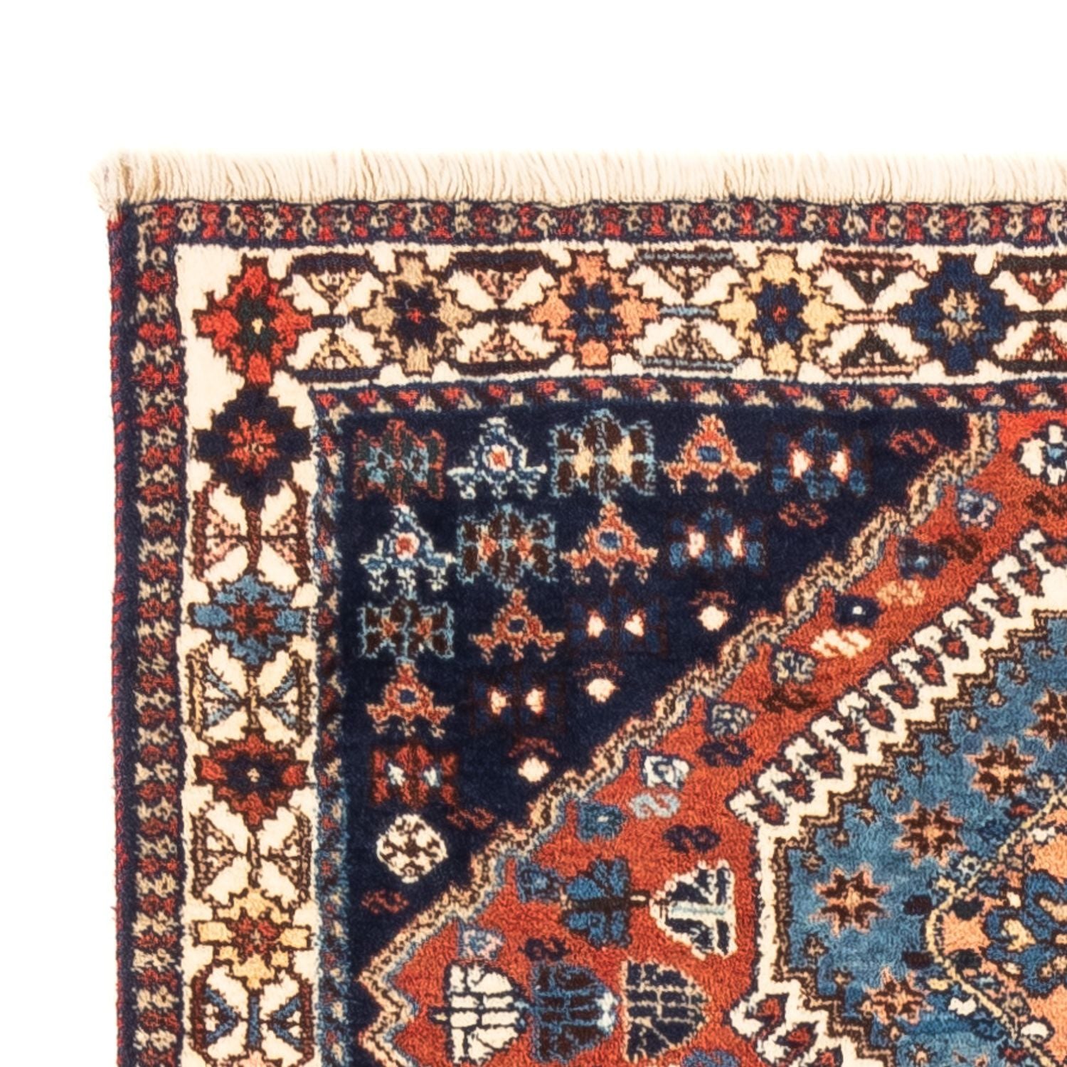 Alfombra persa - Nómada - 130 x 83 cm - rojo