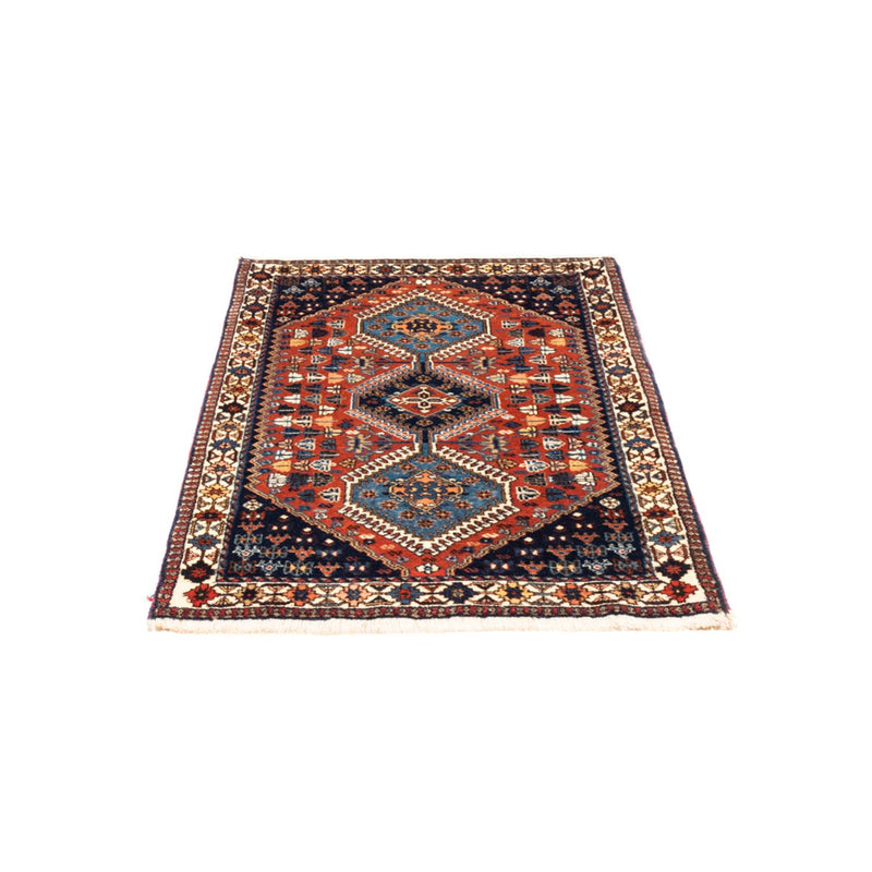 Alfombra persa - Nómada - 130 x 83 cm - rojo