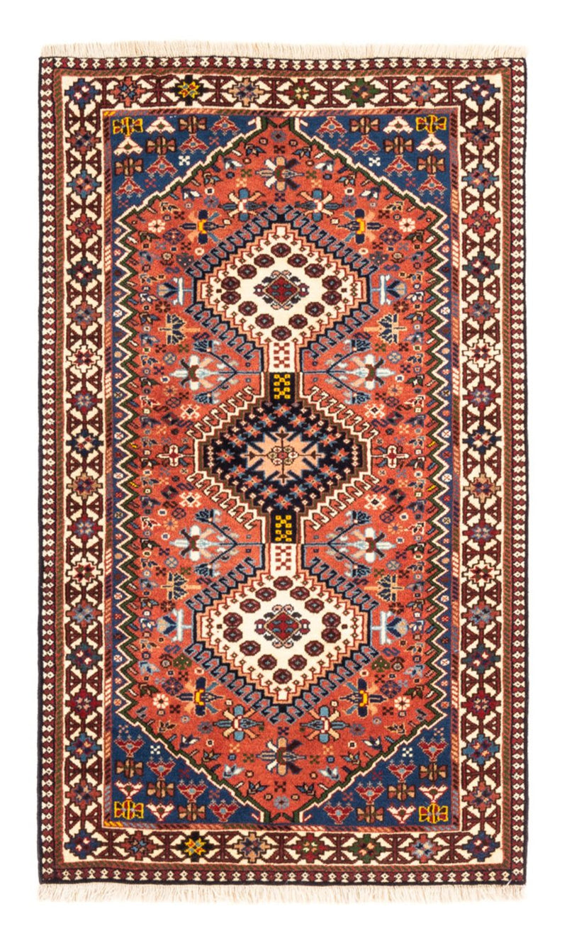 Alfombra persa - Nómada - 133 x 82 cm - rojo