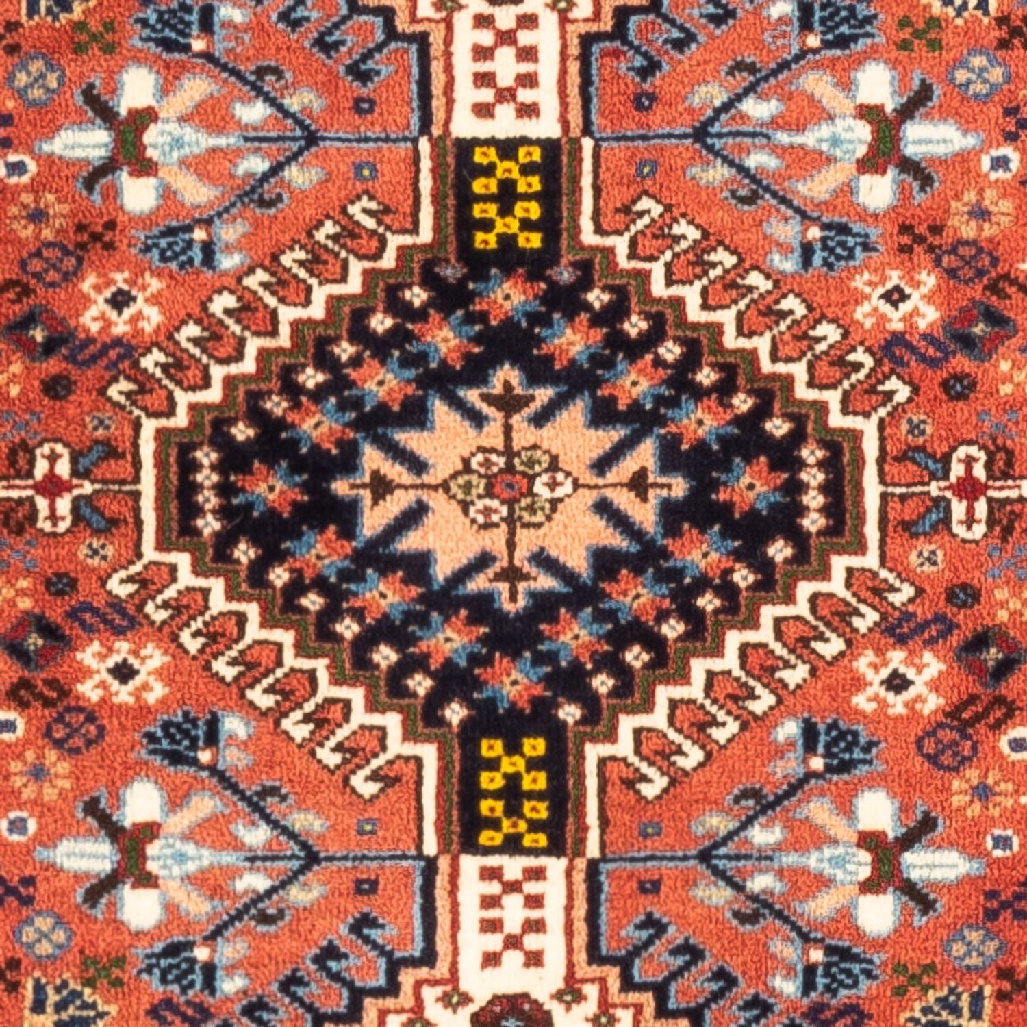 Alfombra persa - Nómada - 133 x 82 cm - rojo