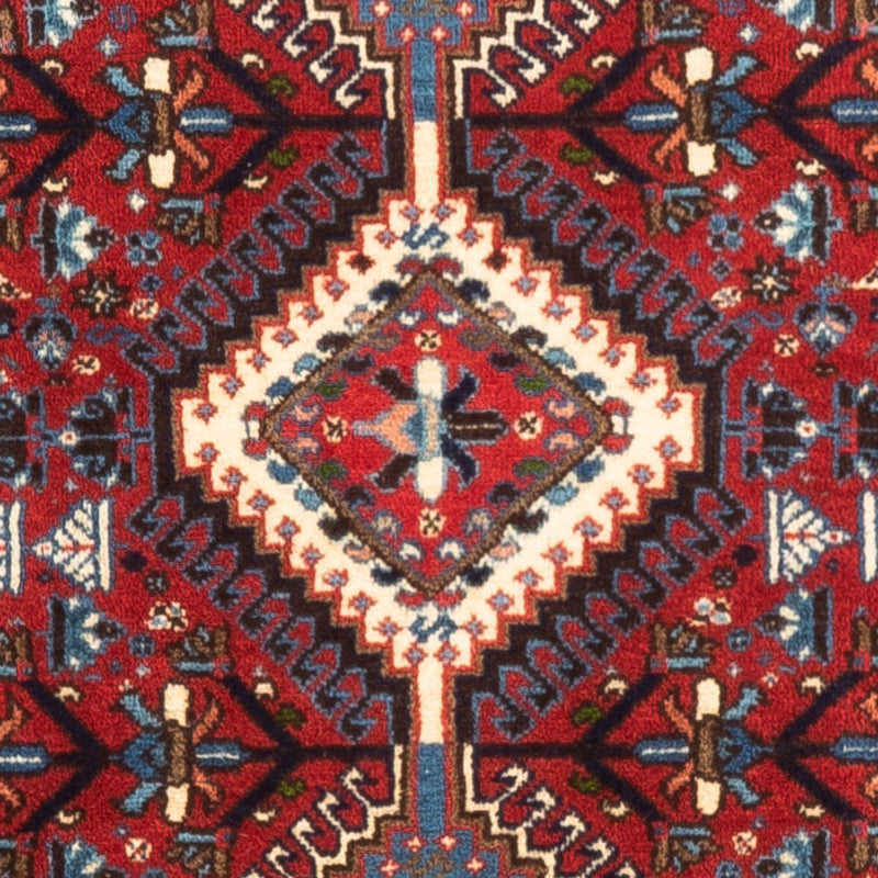 Alfombra persa - Nómada - 123 x 81 cm - rojo