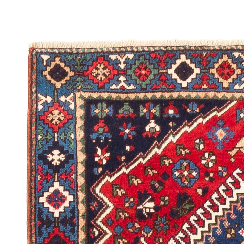 Alfombra persa - Nómada - 128 x 74 cm - rojo