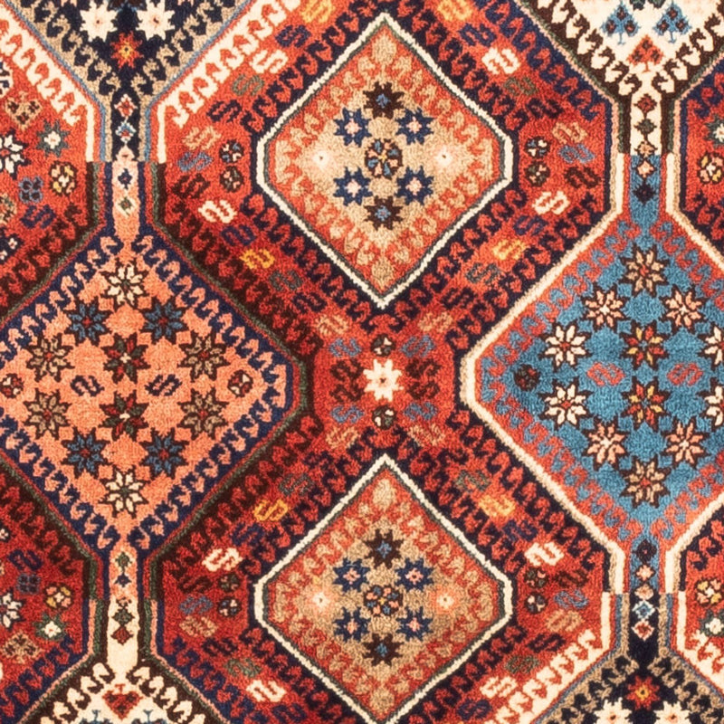 Alfombra persa - Nómada - 128 x 77 cm - rojo