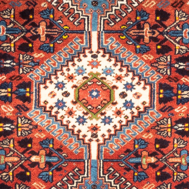 Alfombra persa - Nómada - 125 x 81 cm - rojo