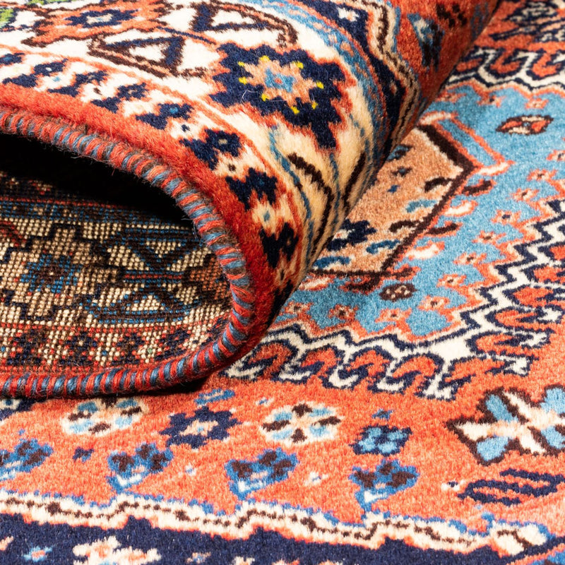 Alfombra persa - Nómada - 125 x 81 cm - rojo