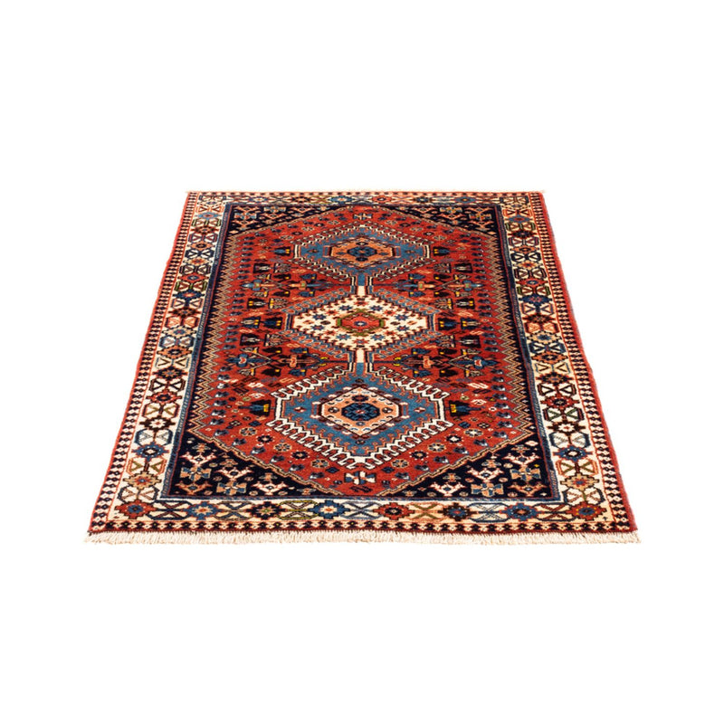 Alfombra persa - Nómada - 125 x 81 cm - rojo