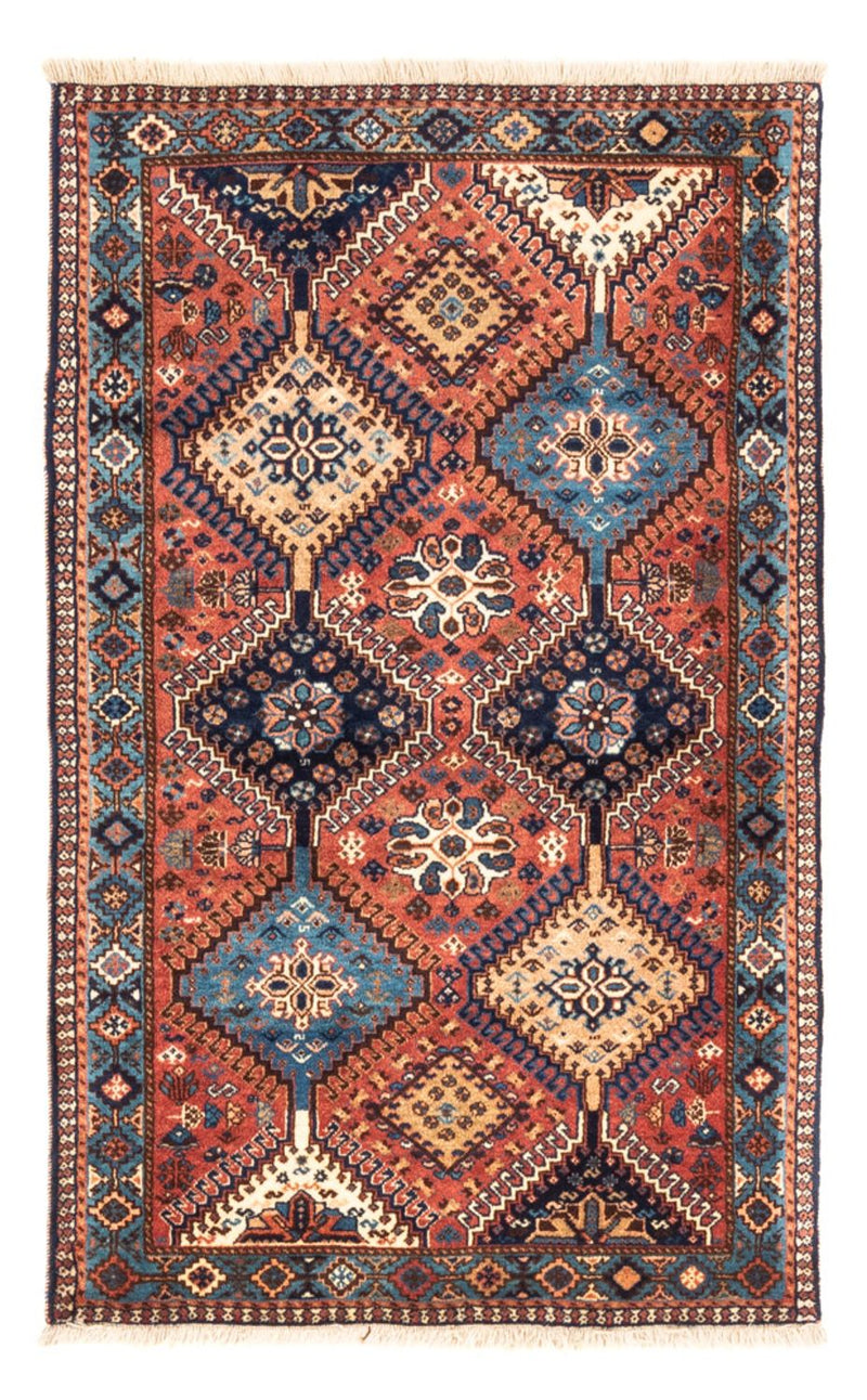 Alfombra persa - Nómada - 130 x 82 cm - rojo
