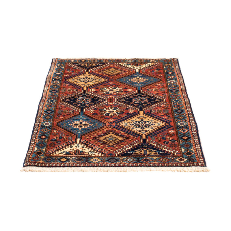 Alfombra persa - Nómada - 130 x 82 cm - rojo