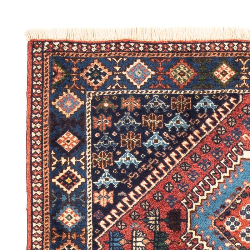Alfombra persa - Nómada - 130 x 82 cm - rojo