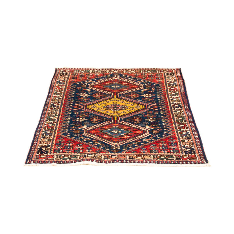 Alfombra persa - Nómada - 120 x 83 cm - azul oscuro