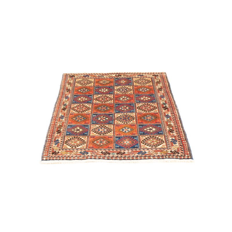 Alfombra persa - Nómada - 122 x 79 cm - multicolor