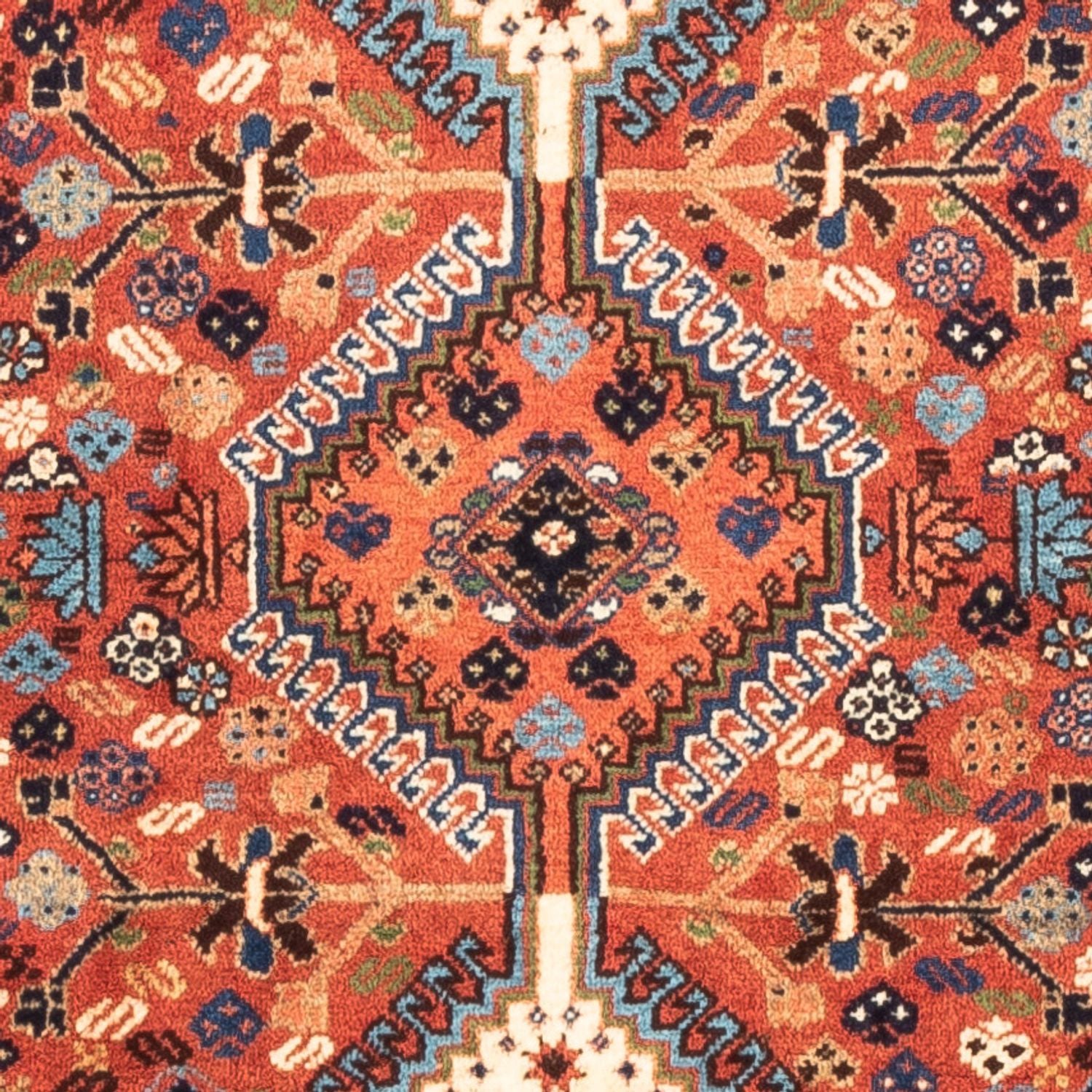 Alfombra persa - Nómada - 130 x 82 cm - rojo