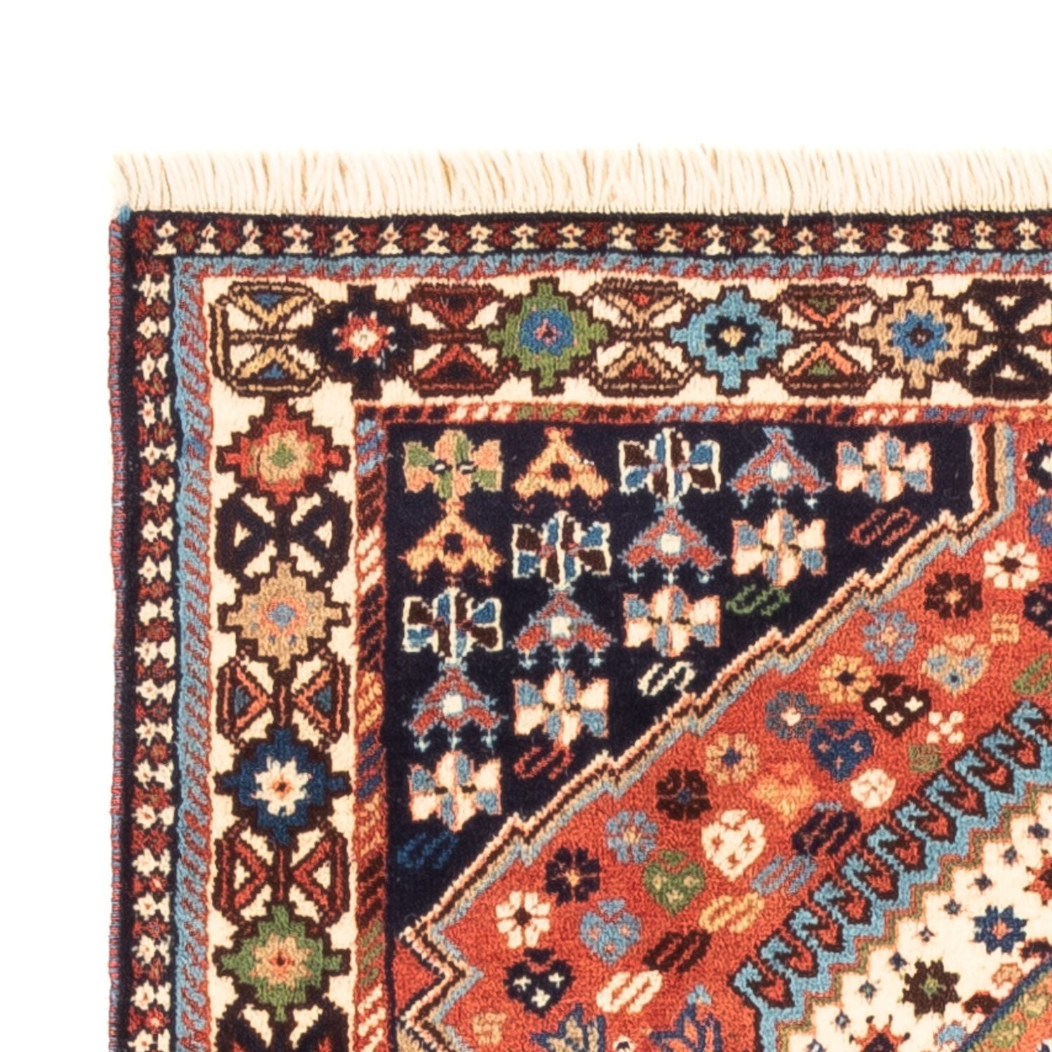 Alfombra persa - Nómada - 130 x 82 cm - rojo