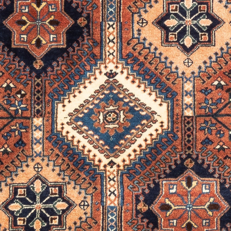 Alfombra persa - Nómada - 128 x 81 cm - rojo