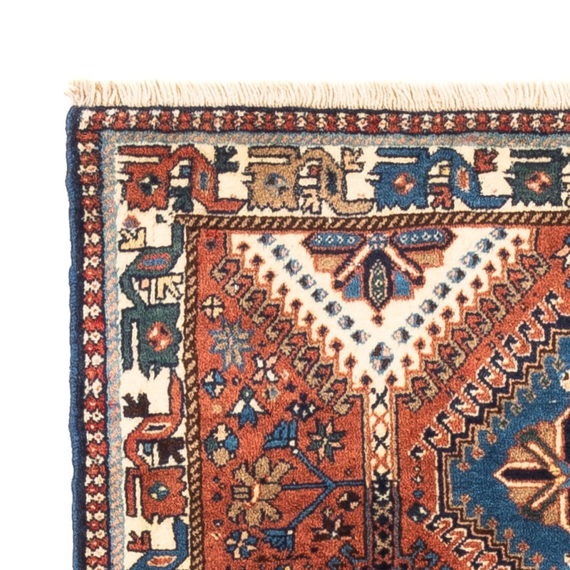 Alfombra persa - Nómada - 128 x 81 cm - rojo
