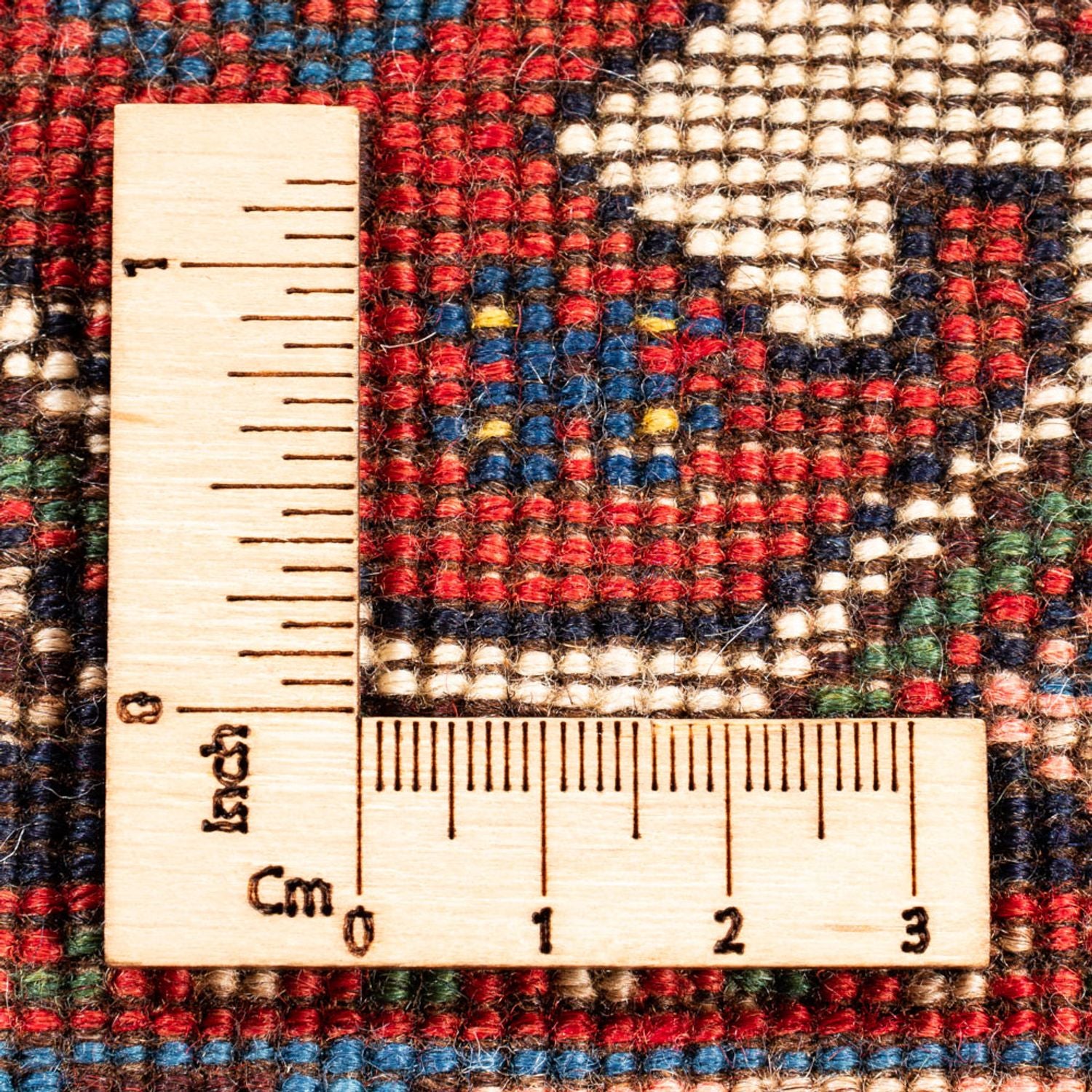 Alfombra persa - Nómada - 122 x 80 cm - rojo