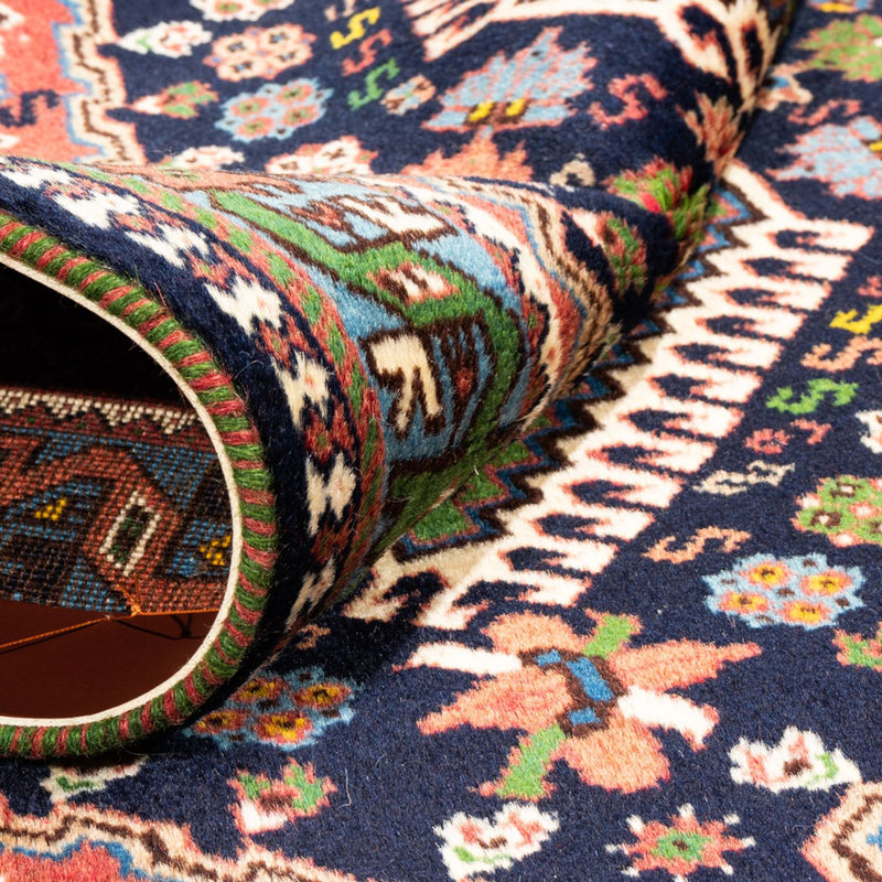 Alfombra persa - Nómada - 128 x 82 cm - verde