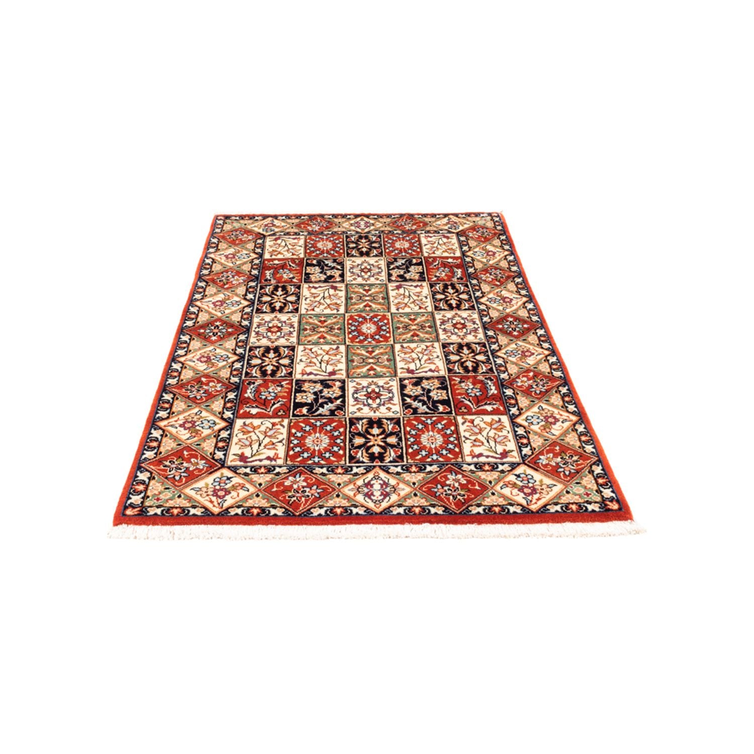 Alfombra persa - Clásica - 145 x 96 cm - multicolor