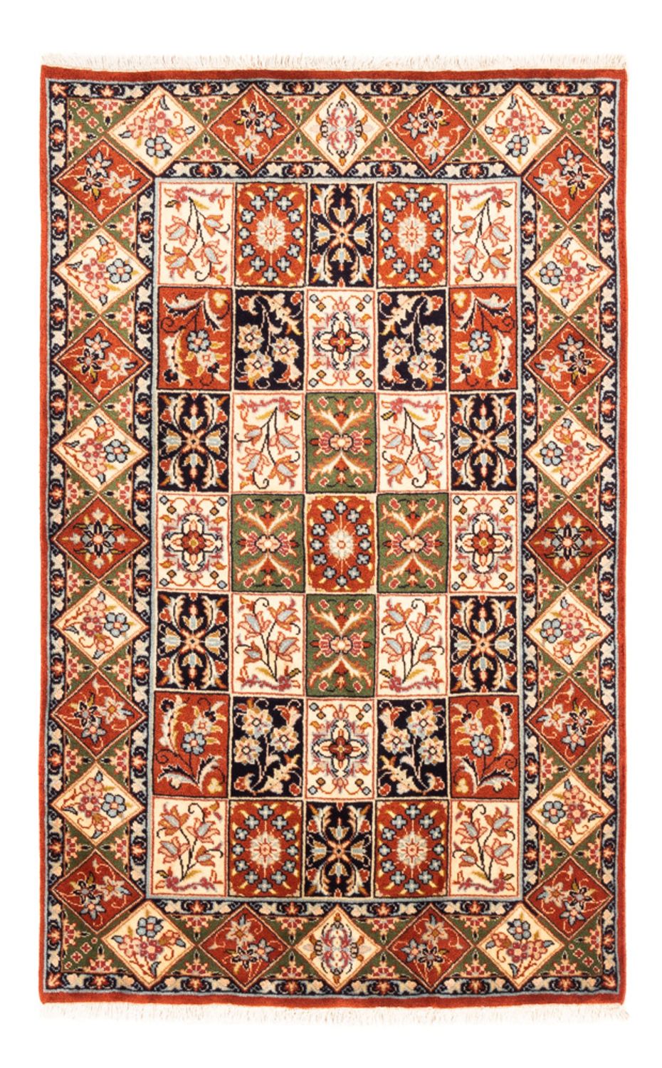 Alfombra persa - Clásica - 148 x 95 cm - multicolor