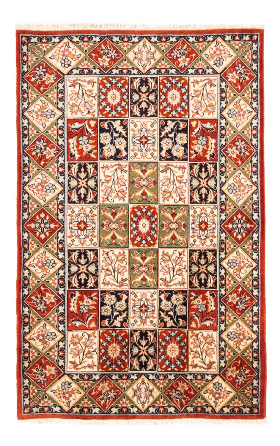 Alfombra persa - Clásica - 145 x 100 cm - multicolor