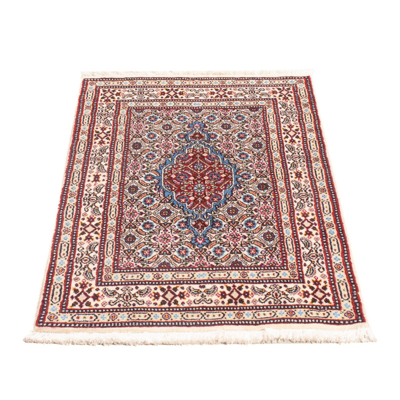 Alfombra persa - Clásica - Real - 87 x 57 cm - rojo