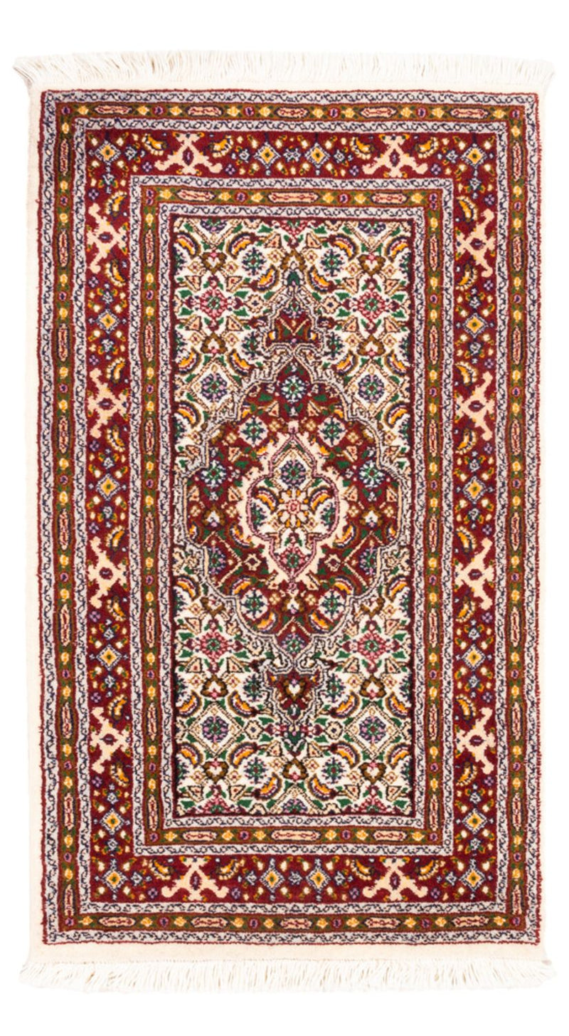 Alfombra persa - Clásica - Real - 98 x 54 cm - rojo