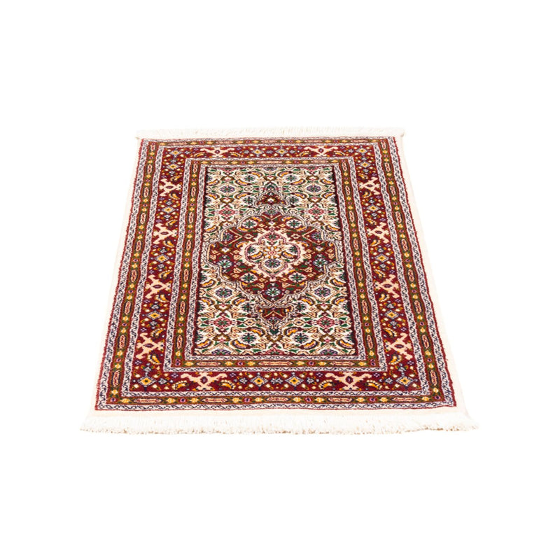 Alfombra persa - Clásica - Real - 98 x 54 cm - rojo