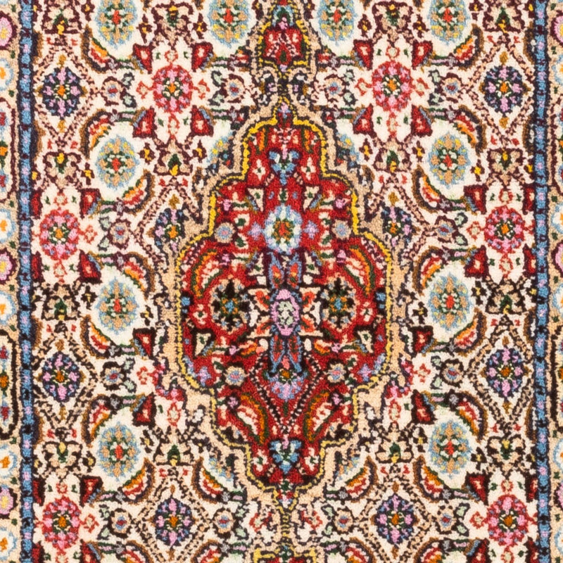 Alfombra persa - Clásica - Real - 88 x 55 cm - multicolor