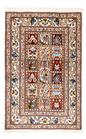 Alfombra persa - Clásica - 90 x 60 cm - multicolor