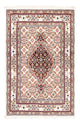 Alfombra persa - Clásica - Real - 90 x 60 cm - crema