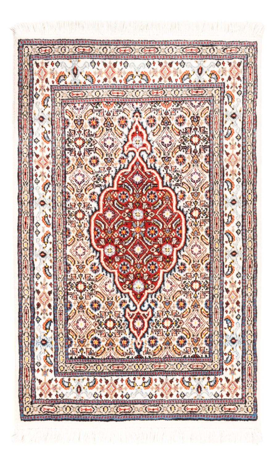 Alfombra persa - Clásica - Real - 90 x 60 cm - rojo