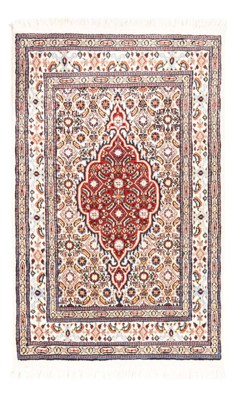 Alfombra persa - Clásica - Real - 90 x 60 cm - rojo