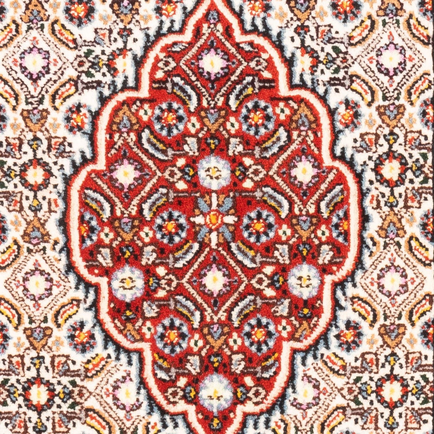 Alfombra persa - Clásica - Real - 90 x 60 cm - rojo