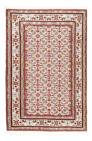 Alfombra persa - Clásica - Real - 90 x 60 cm - rojo claro