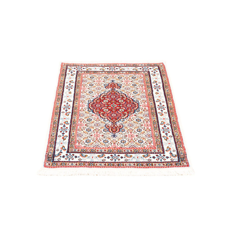 Alfombra persa - Clásica - Real - 90 x 60 cm - rojo