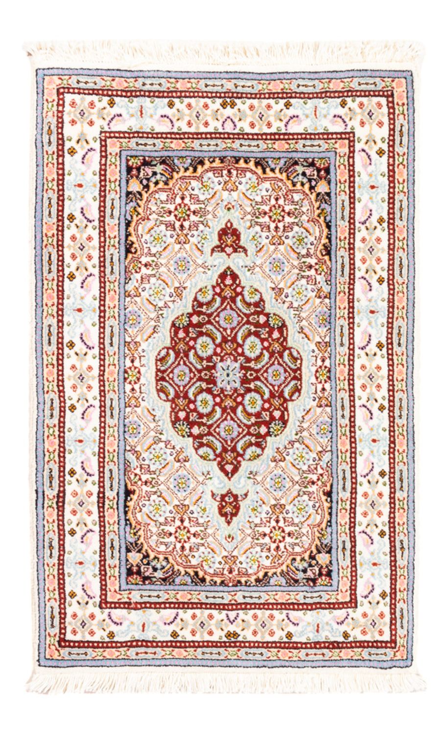 Alfombra persa - Clásica - Real - 90 x 60 cm - rojo