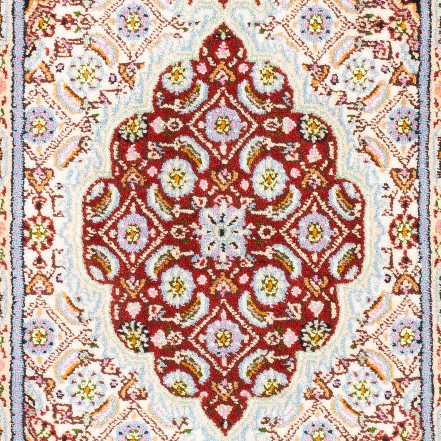 Alfombra persa - Clásica - Real - 90 x 60 cm - rojo