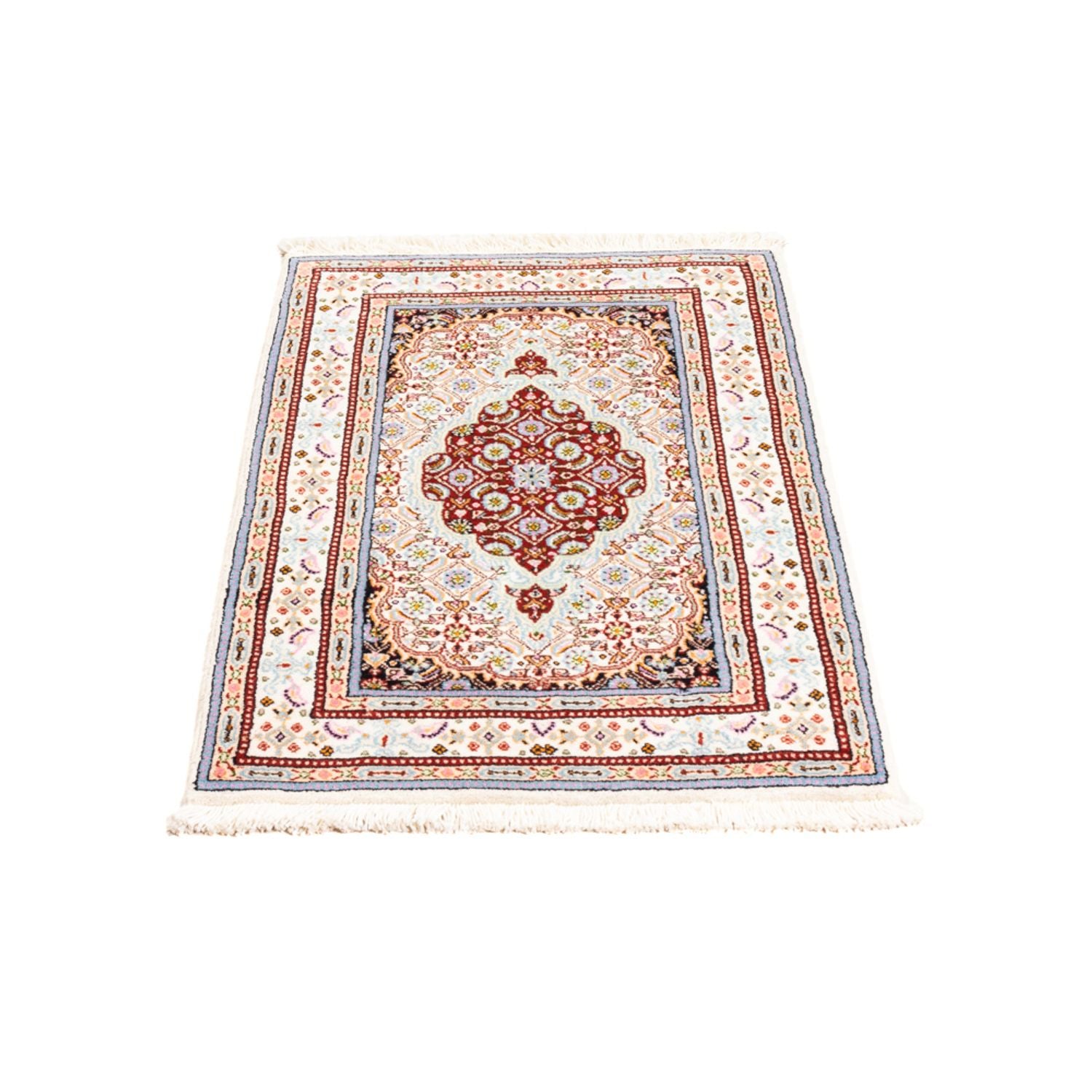 Alfombra persa - Clásica - Real - 90 x 60 cm - rojo