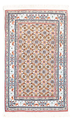 Alfombra persa - Clásica - Real - 90 x 60 cm - multicolor