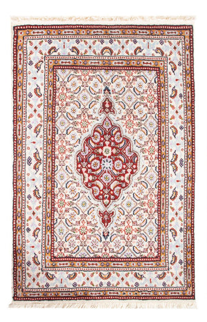 Alfombra persa - Clásica - Real - 90 x 60 cm - rojo
