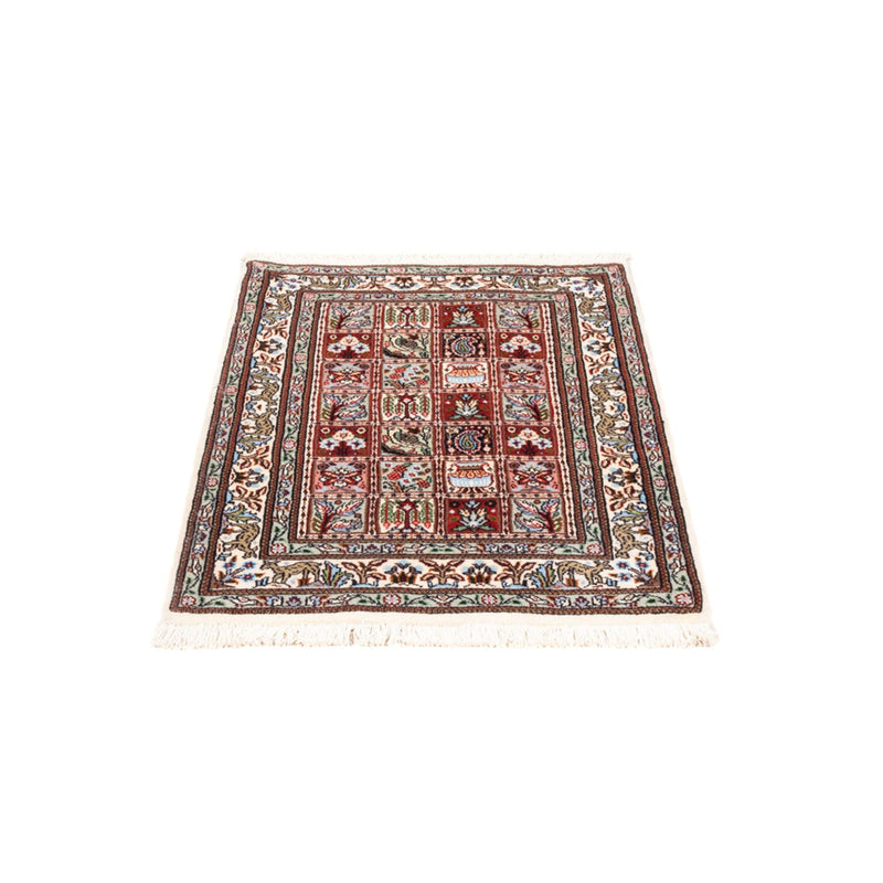 Alfombra persa - Clásica - Real - 90 x 60 cm - multicolor
