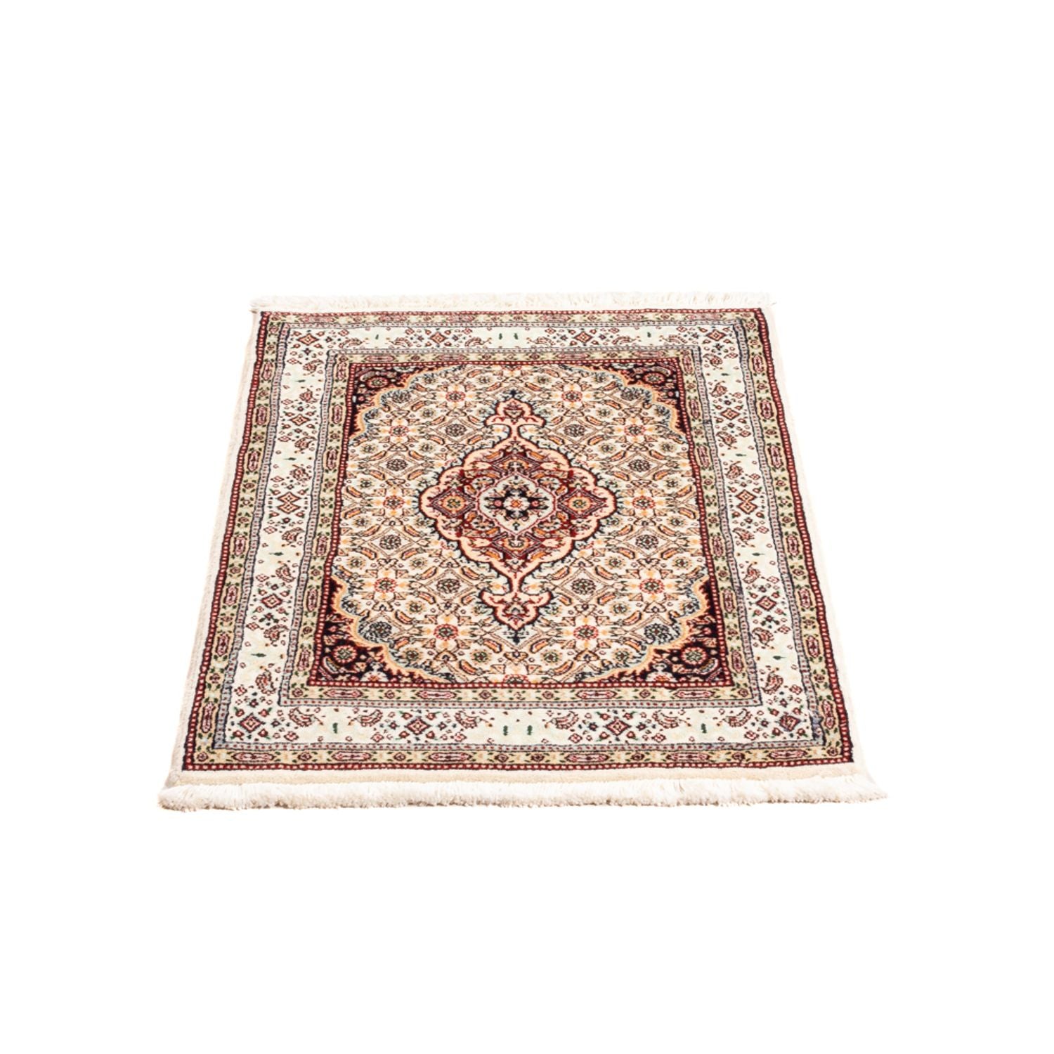 Alfombra persa - Clásica - Real - 90 x 60 cm - rojo claro