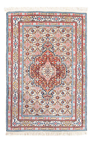 Alfombra persa - Clásica - Real - 90 x 60 cm - rojo claro