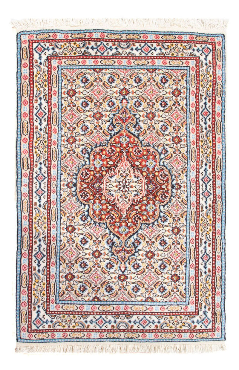 Alfombra persa - Clásica - Real - 90 x 60 cm - rojo claro