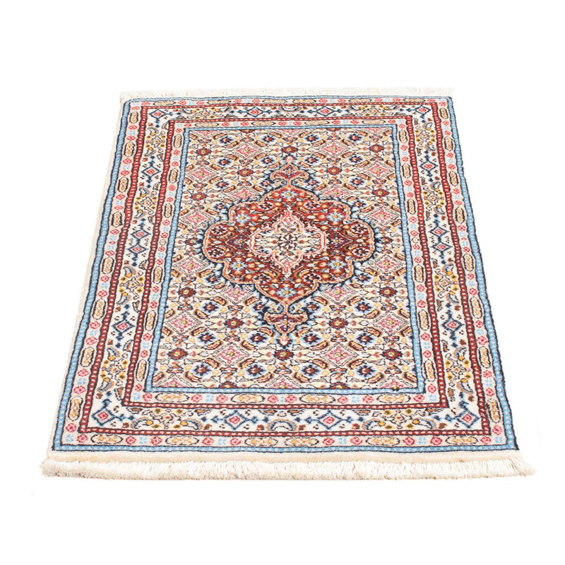 Alfombra persa - Clásica - Real - 90 x 60 cm - rojo claro